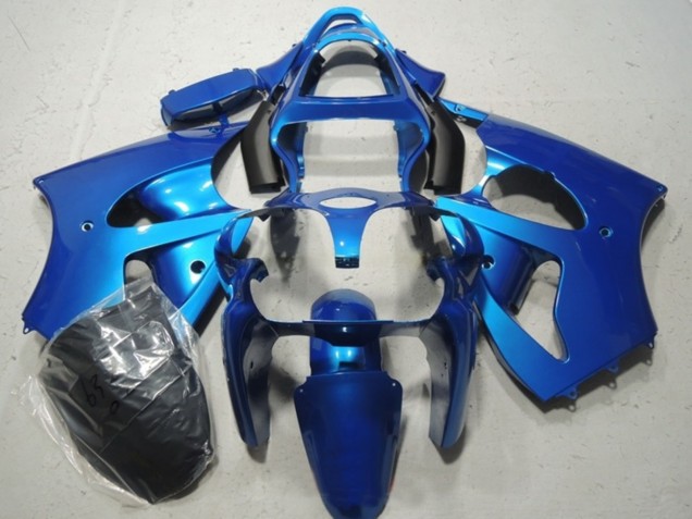 Bleu Carénages Moto Kawasaki ZX6R 2000-2002