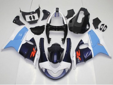 Blanc Bleu Clair Noir Carénage Moto Suzuki TL1000R 1998-2003 Pas Chère