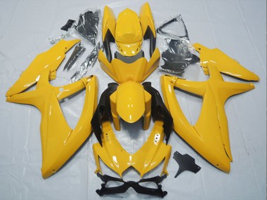 Jaune Carénage Moto Suzuki GSXR 750 2008-2010 Pas Chère
