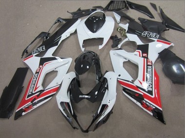 Blanc Noir Rouge Yoshimura Carénage Moto Suzuki GSXR 1000 2005-2006 Pas Chère