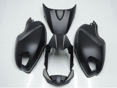 Noir Mat Carénage Moto Ducati Monster 696 2008-2012 Pas Chère