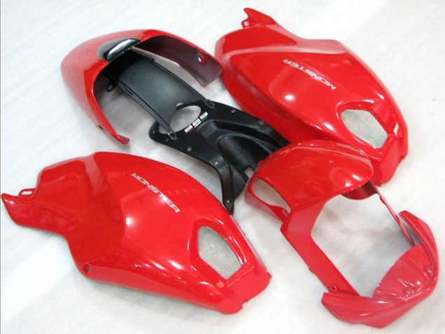 Rouge Monstre Carénage Moto Ducati Monster 696 2008-2012