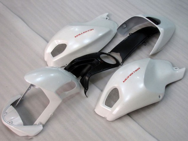Blanc Carénage Moto Ducati Monster 696 2008-2012