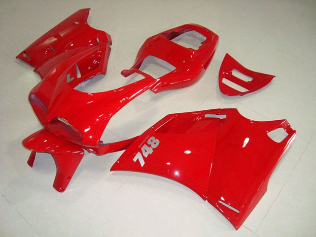 Rouge Carénage Moto Ducati 748 1993-2005