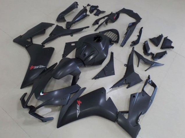 Noir Mat Carénages Moto Aprilia RS4 50 125 2012-2018