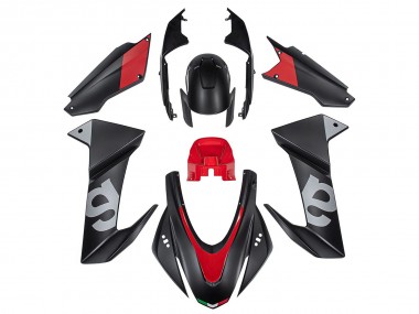 Noir Rouge Carénage Moto Aprilia RS660 2020-2024 Pas Chère