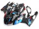 Bleu Rouge Fibre de Carbone Carénage Moto BMW S1000RR 2015-2016