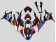 Noir Bleu Rouge Or Carénage Moto BMW S1000RR 2019-2022