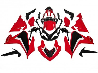 Rouge Blanc Noir Kits Carénage Moto Honda CBR500R 2022-2023 Pas Chère