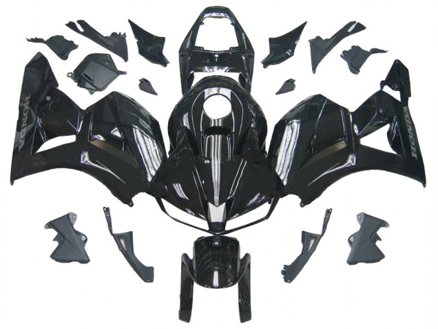 Noir Brillant Kits Carénages Moto Honda CBR600RR 2013-2023
