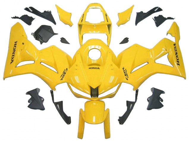 Jaune Carénage Moto Honda CBR600RR 2013-2023