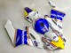 Blanc Bleu Jaune Rothmans Carénage Moto Honda CBR1000RR 2004-2005