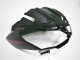 Rouge Noir Brillant Carénage Moto Kawasaki EX650 2012-2016
