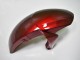 Rouge Noir Brillant Carénage Moto Kawasaki EX650 2012-2016