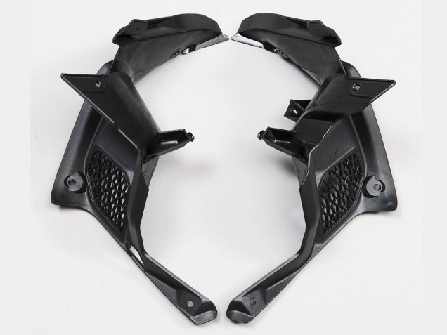 Noir Mat Carénage Moto Kawasaki Z900 2017-2019