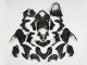 Noir Mat Carénage Moto Kawasaki Z900 2017-2019
