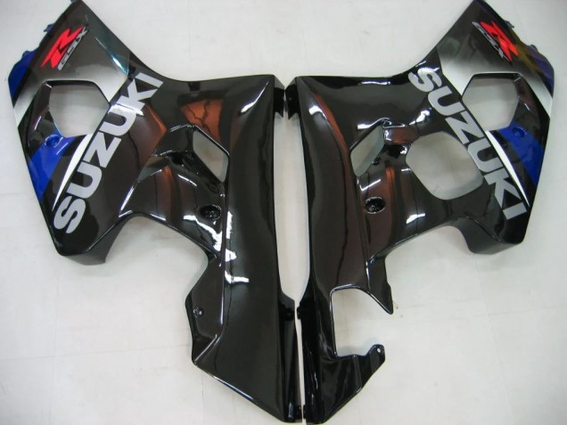 Bleu Gris Noir Brillant Carénage Moto Suzuki GSXR 600/750 2004-2005