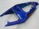 Bleu Gris Noir Brillant Carénage Moto Suzuki GSXR 600/750 2004-2005