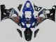 Bleu Gris Noir Brillant Carénage Moto Suzuki GSXR 600/750 2004-2005