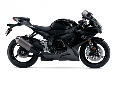 Noir Brillant Carénages Moto Suzuki GSXR 600/750 2011-2024 Pas Chère
