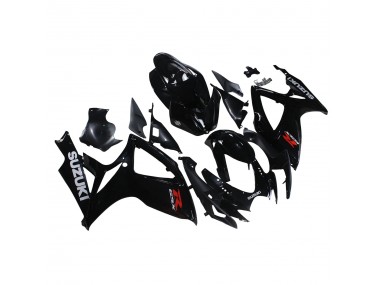 Noir Brillant Carénage Moto Suzuki GSXR 600/750 2006-2007 Pas Chère