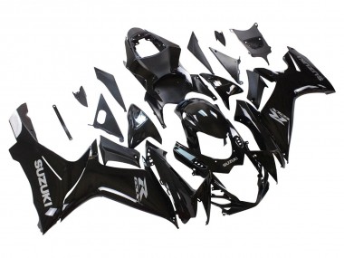 Noir Brillant Carénage Moto Suzuki GSXR 600/750 2011-2024 Pas Chère