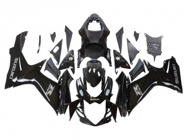 Noir Brillant Carénage Moto Suzuki GSXR 600/750 2011-2024 Pas Chère