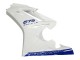 Blanc Bleu Carénage Moto Triumph Daytona 675 2006-2008
