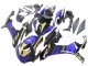 Bleu Or Noir Carénage Moto Yamaha YZF R1 2015-2019