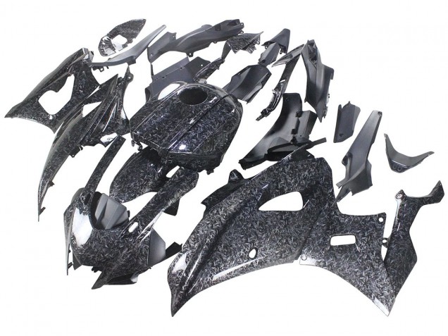 Fibre de Carbone Carénage Moto Yamaha YZF R7 2021-2024
