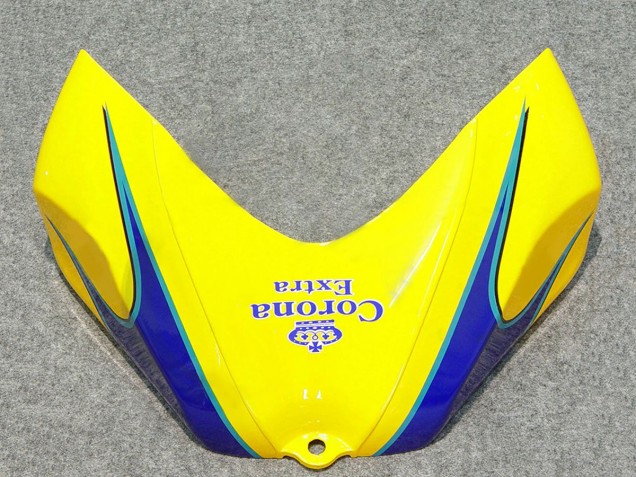 Blanc Bleu Jaune Corona Alstare Carénage Moto Suzuki GSXR 600/750 2006-2007