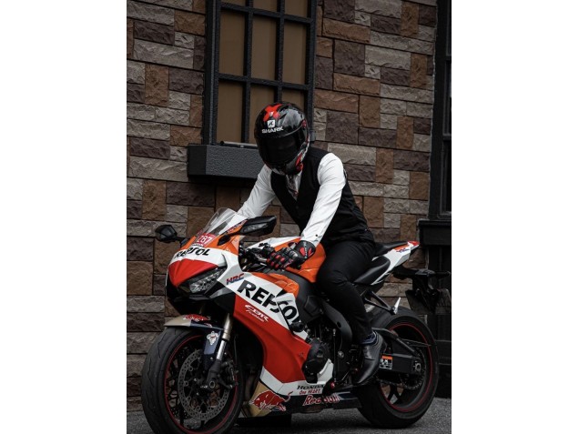 Orange Blanc Rouge Noir Brillant Repsol Red Bull Carénage Moto Honda CBR1000RR 2017-2023