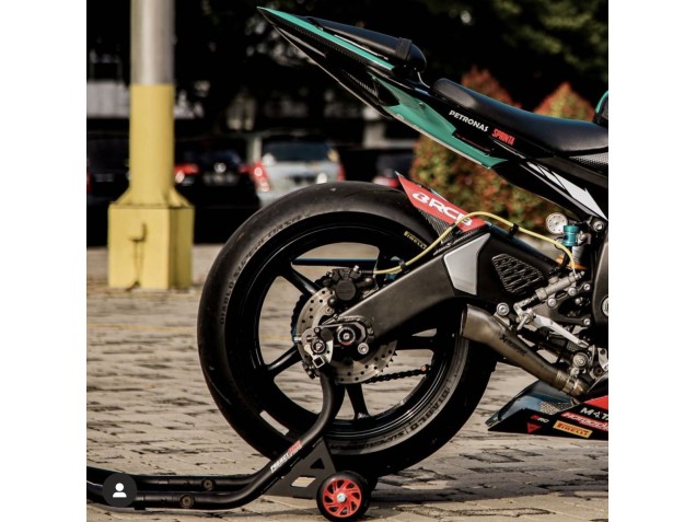 Vert Clair Blanc Noir Petronas Carénage Moto Yamaha YZF R6 2008-2016
