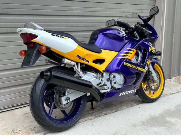 Jaune Argent Bleu Carénage Moto Honda CBR600 F3 1995-1996