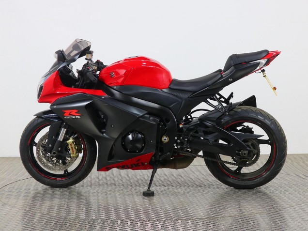 Rouge Noir Kits Carénages Moto ABS Suzuki GSXR 1000 2009-2016