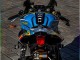 Bleu Jaune Requin Carénage Moto Yamaha YZF R1 2015-2019