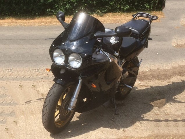 Noir Brillant Carénage Moto Honda CBR900RR 893 1994-1995