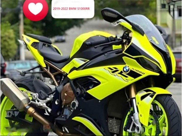 Lemon Jaune Carénage Moto BMW S1000RR 2019-2022