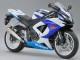 Blanc Bleu Rouge Carénage Moto Suzuki GSXR 600/750 2008-2010