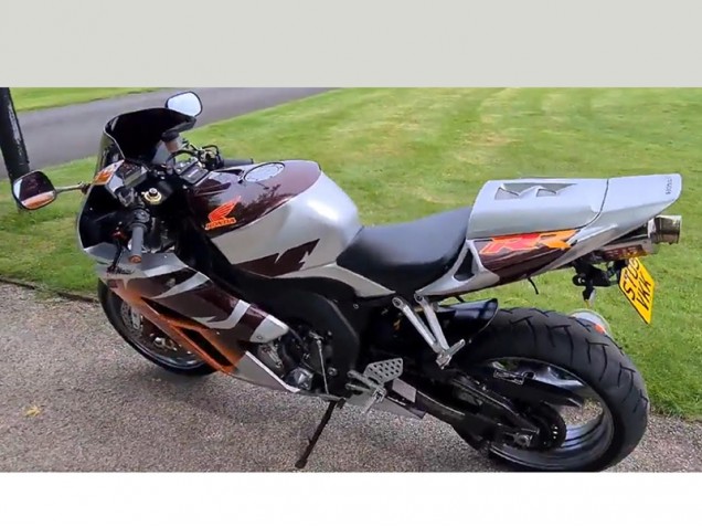 Argent Orange Carénage Moto Honda CBR1000RR 2006-2007