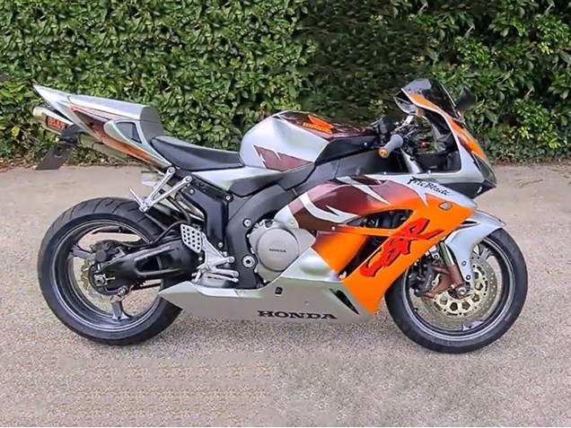 Argent Orange Carénage Moto Honda CBR1000RR 2006-2007