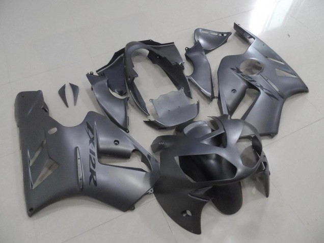 Matte Gris Carénage Moto Kawasaki ZX12R 02-06 Matte Gris Carénage Moto Kawasaki ZX12R 02-06