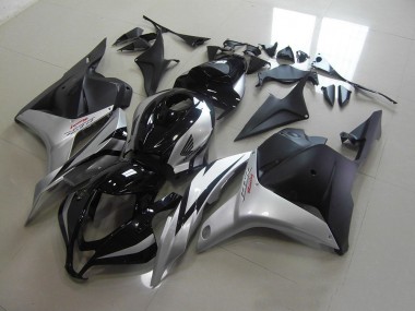 Noir Argent Carénage Moto Honda CBR 600 RR 09-12