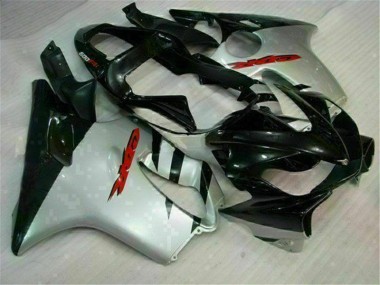 Noir Argent Carénages Moto Honda CBR 600 F4i 01-03