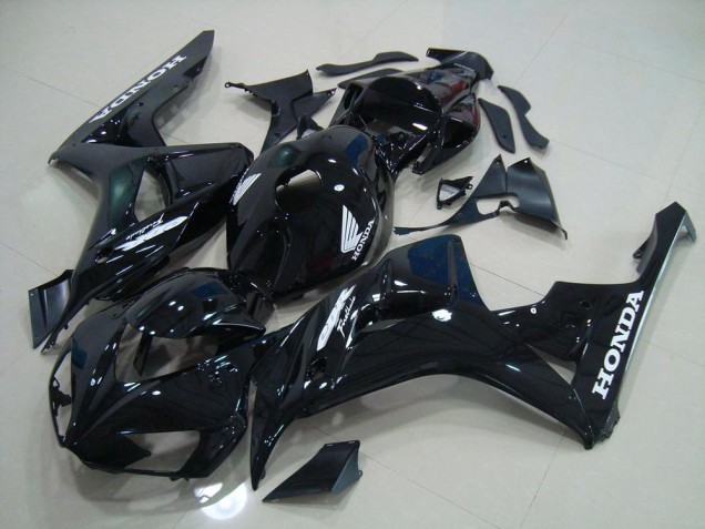 Noir Argent Décalque Carénage Moto Honda CBR 1000 RR 06-07 Noir Argent Décalque Carénage Moto Honda CBR 1000 RR 06-07