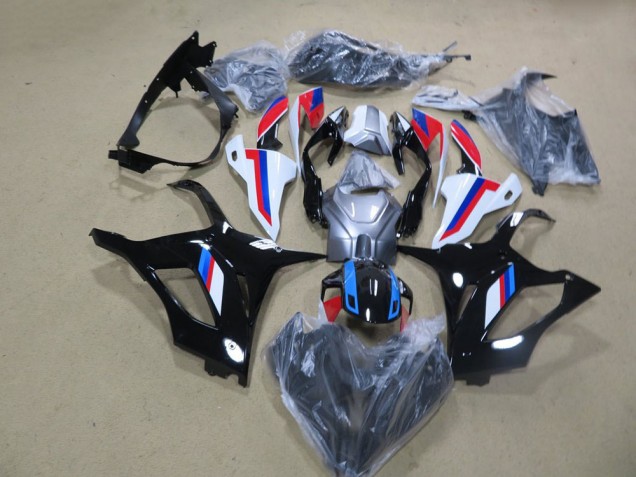 Noir Blanc Rouge Bleu Carénages Moto BMW S1000RR 19-21 Noir Blanc Rouge Bleu Carénages Moto BMW S1000RR 19-21