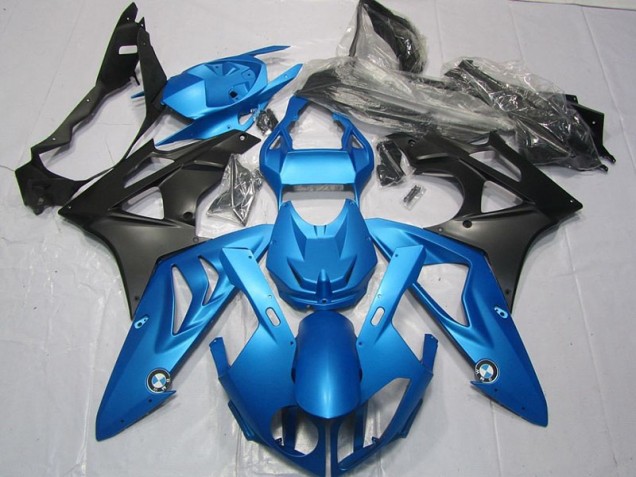 Noir Bleu Carénage Moto BMW S1000RR 09-14 Noir Bleu Carénage Moto BMW S1000RR 09-14