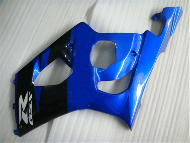 Noir Bleu Carénages Moto Suzuki GSXR 1000 K3 03-04 Noir Bleu Carénages Moto Suzuki GSXR 1000 K3 03-04