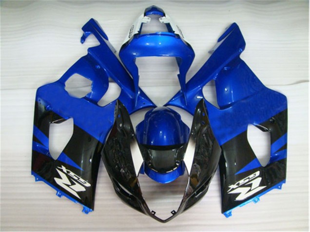 Noir Bleu Carénages Moto Suzuki GSXR 1000 K3 03-04 Noir Bleu Carénages Moto Suzuki GSXR 1000 K3 03-04