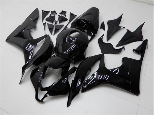 Noir Brillant Carénage Moto Honda CBR 600 RR 07-08 Noir Brillant Carénage Moto Honda CBR 600 RR 07-08